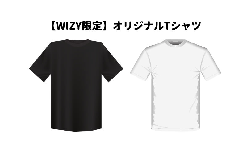 【WIZY限定】オリジナルTシャツの画像